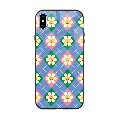 Joy Petals back phone cover | glass case for iphone xs max
