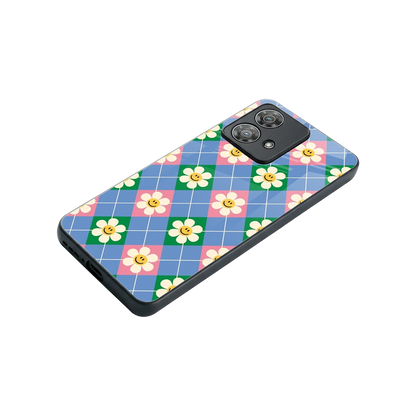 Joy Petals stylish phone case for motorola edge 40 neo 5g | glossy glass and slim fit