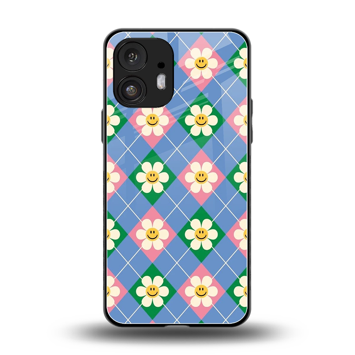 Joy Petals back phone cover | glass case for nothing phone 2