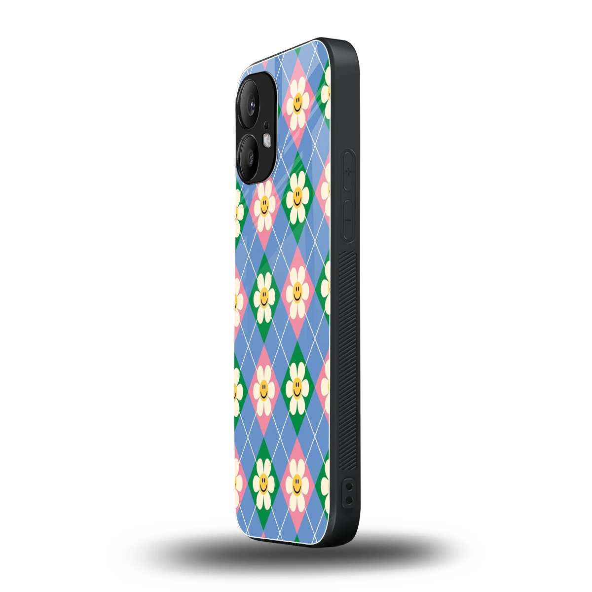 Joy Petals nothing phone 2 mobile cover | shockproof glass phone case