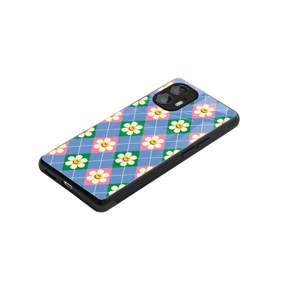 Joy Petals stylish phone case for nothing phone 2 | glossy glass and slim fit