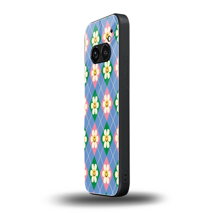 Joy Petals nothing phone 2a mobile cover | shockproof glass phone case