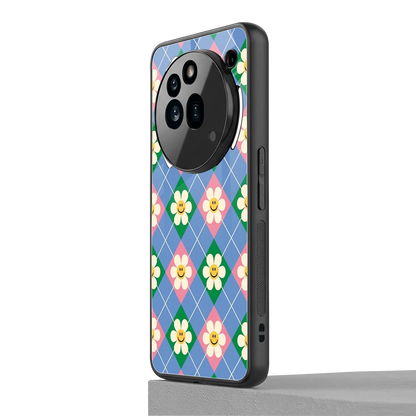 Joy Petals nothing phone 3a pro mobile cover | shockproof glass phone case