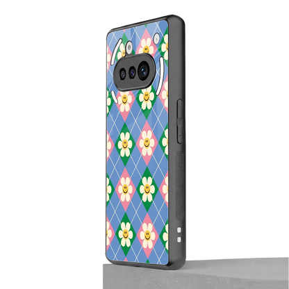 Joy Petals nothing phone 3a mobile cover | shockproof glass phone case