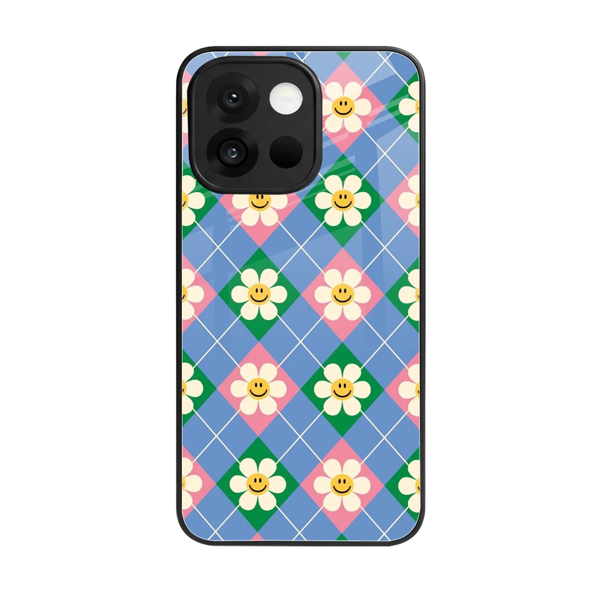 Joy Petals back phone cover | glass case for oneplus 13s