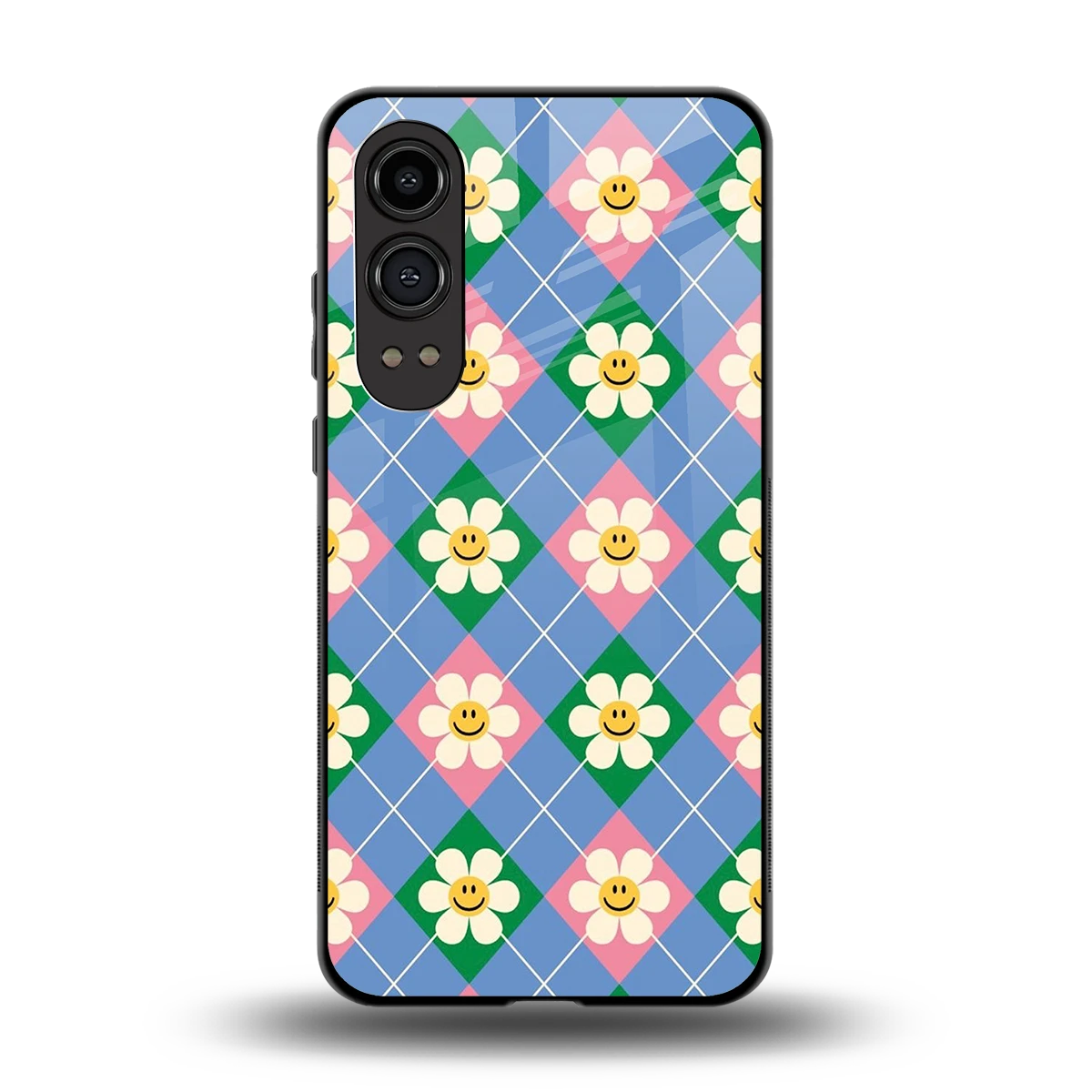 Joy Petals back phone cover | glass case for oneplus nord ce 4 lite