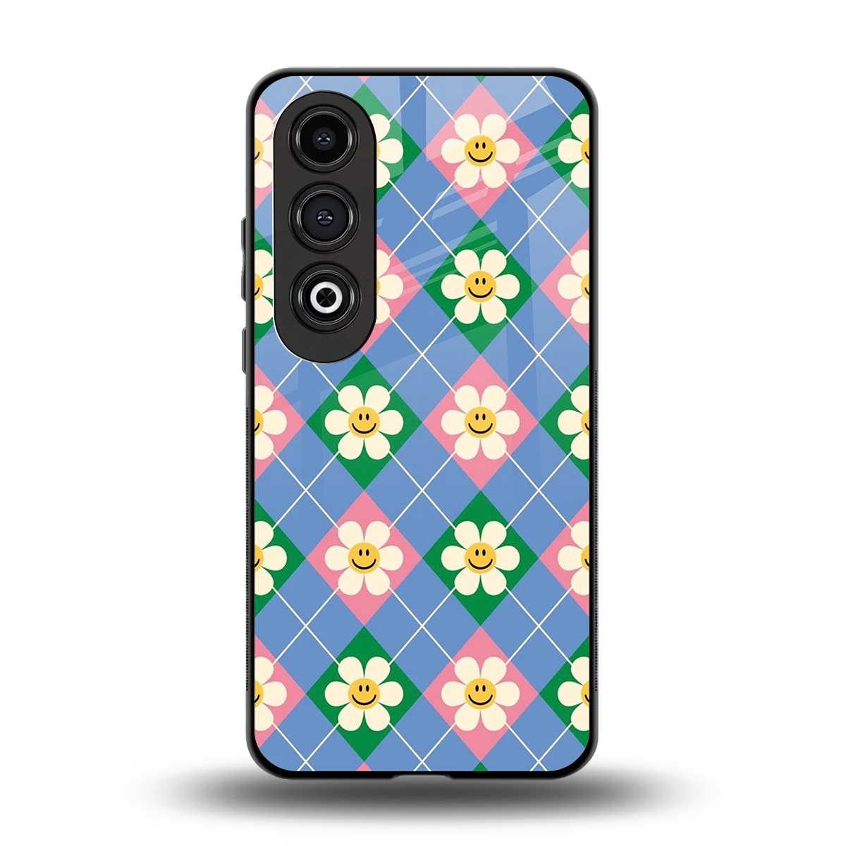 Joy Petals back phone cover | glass case for oneplus nord ce 4