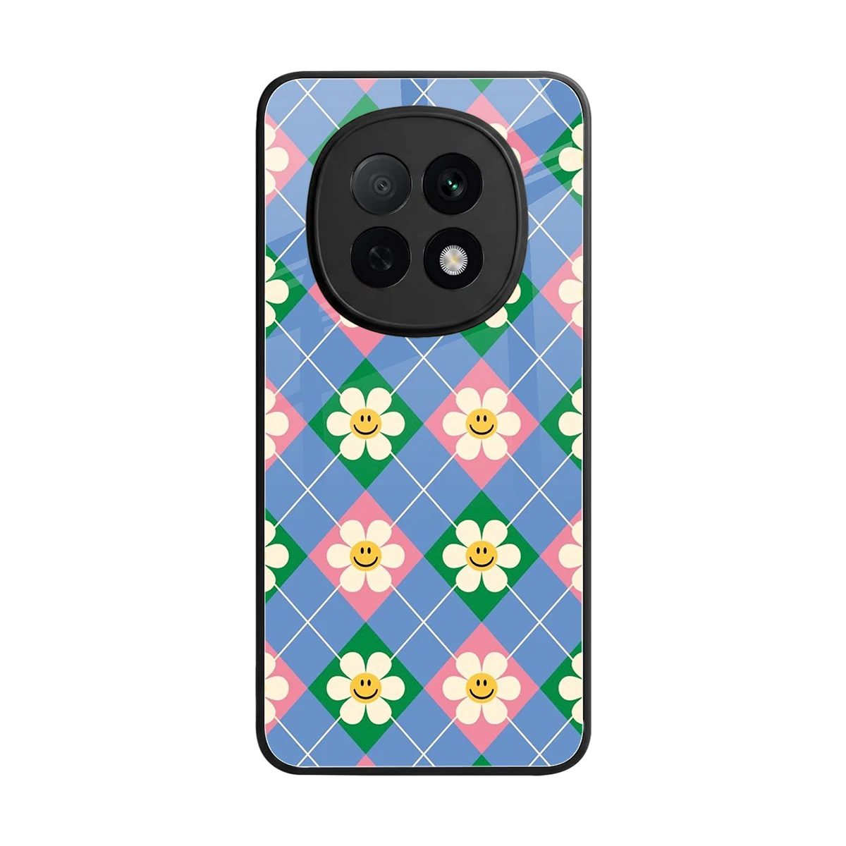 Joy Petals back phone cover | glass case for oppo f29 pro 5g