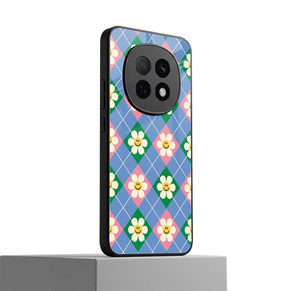 Joy Petals oppo f29 pro 5g mobile cover | shockproof glass phone case