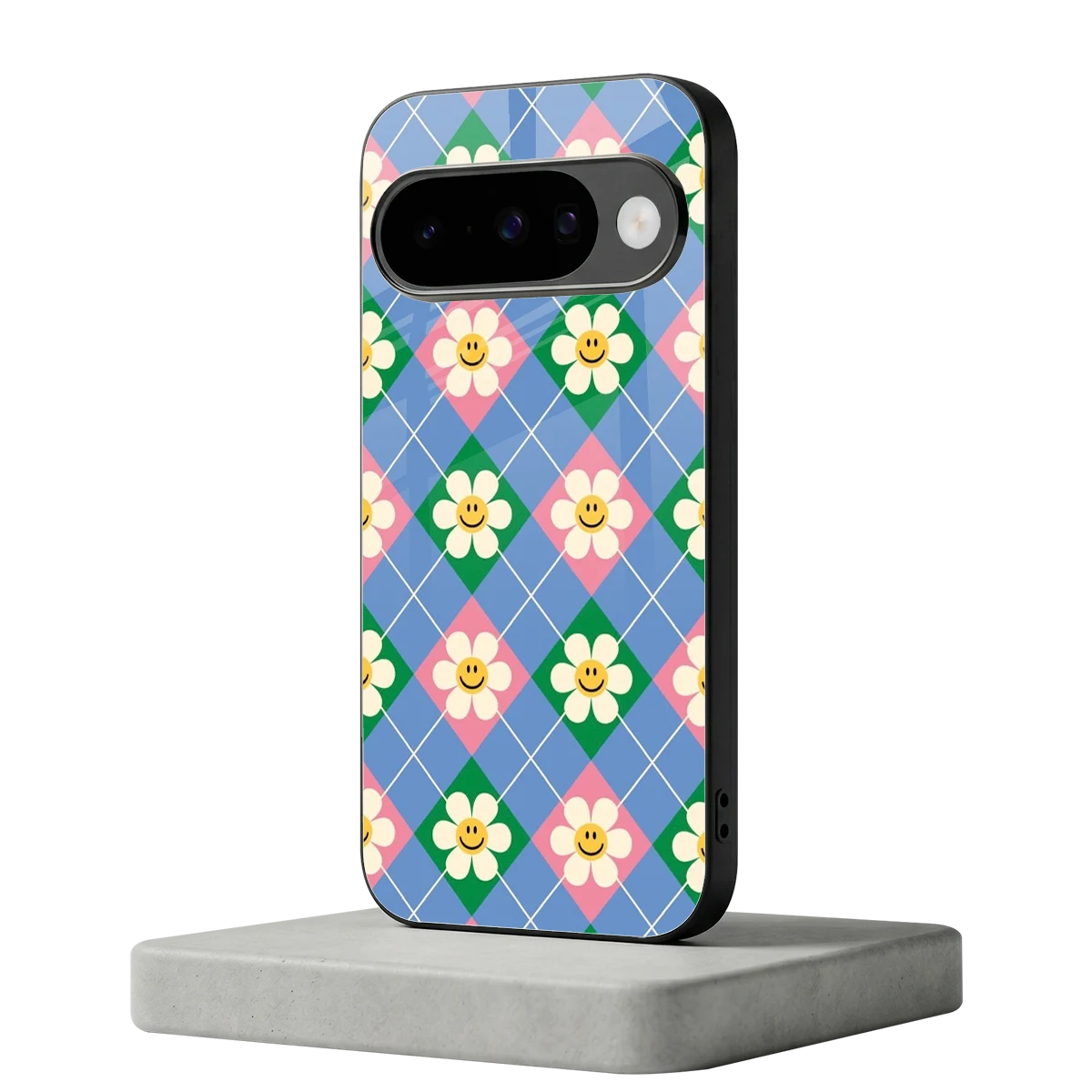 Joy Petals google pixel 10 mobile cover | shockproof glass phone case
