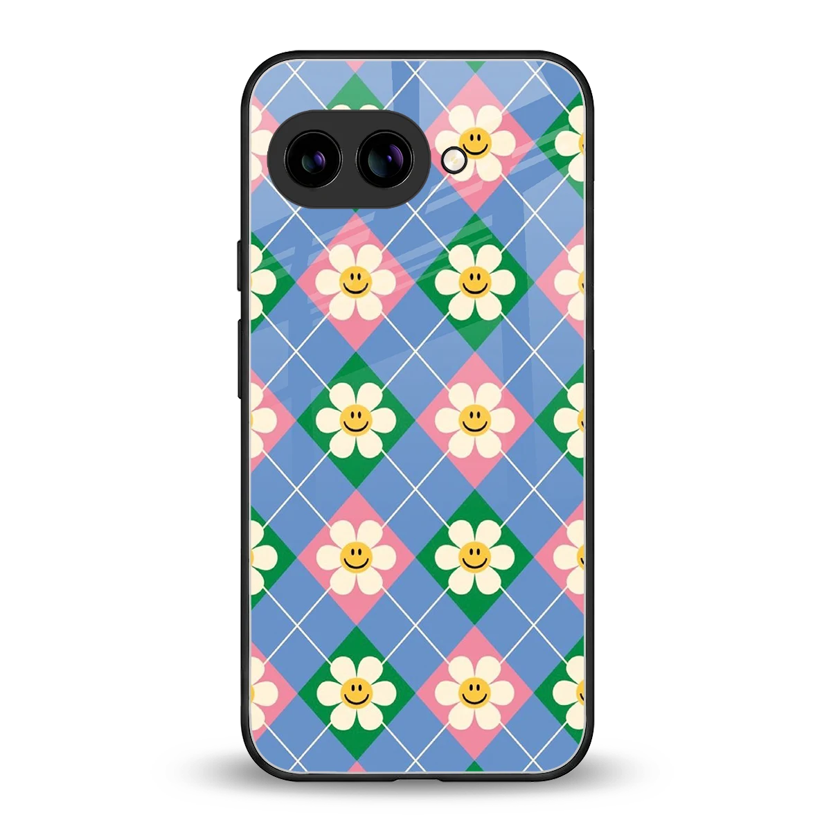Joy Petals back phone cover | glass case for google pixel 10a