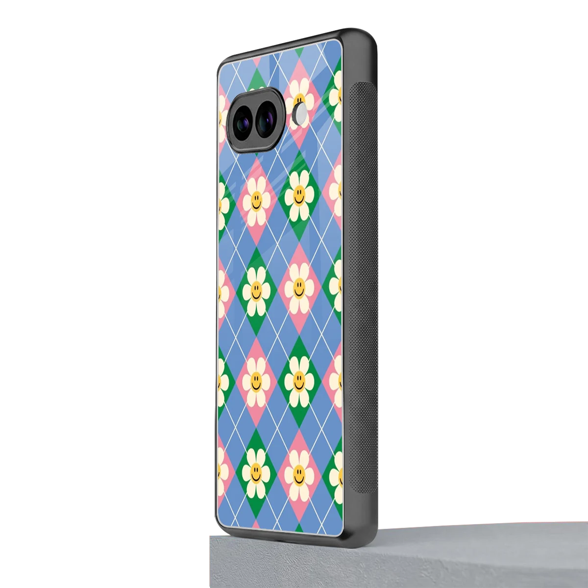 Joy Petals google pixel 10a mobile cover | shockproof glass phone case