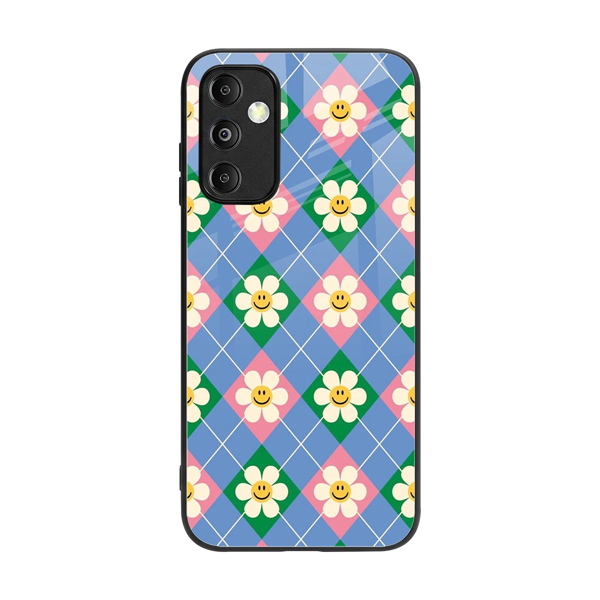 Joy Petals back phone cover | glass case for samsung galaxy m14 5g