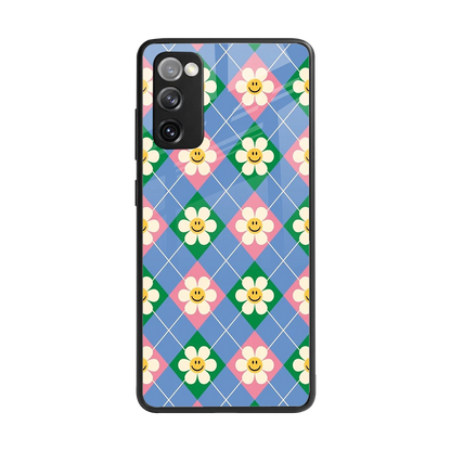 Joy Petals back phone cover | glass case for samsung galaxy s20 fe
