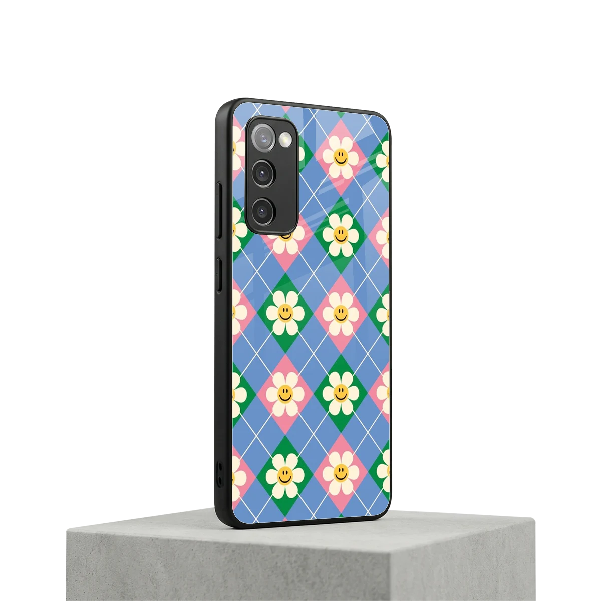 Joy Petals samsung galaxy s20 fe mobile cover | shockproof glass phone case