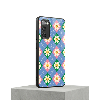 Joy Petals samsung galaxy s20 fe mobile cover | shockproof glass phone case