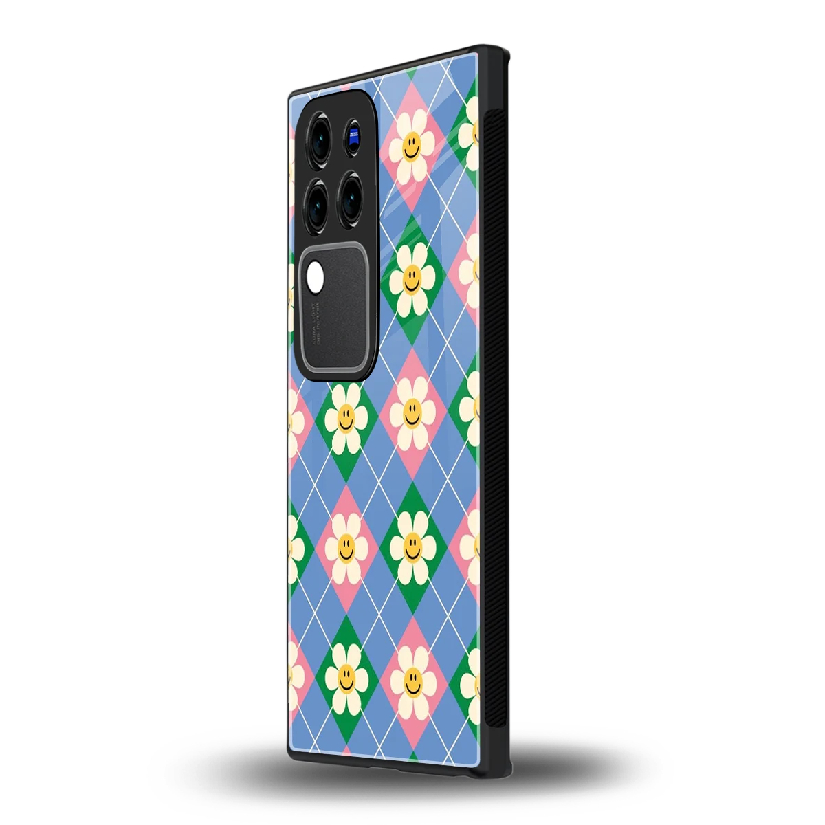 Joy Petalsvivo v30 pro mobile cover | shockproof glass phone case