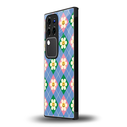 Joy Petalsvivo v30 pro mobile cover | shockproof glass phone case