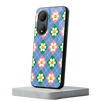 Joy Petals Vivo-y100 mobile cover | shockproof glass phone case
