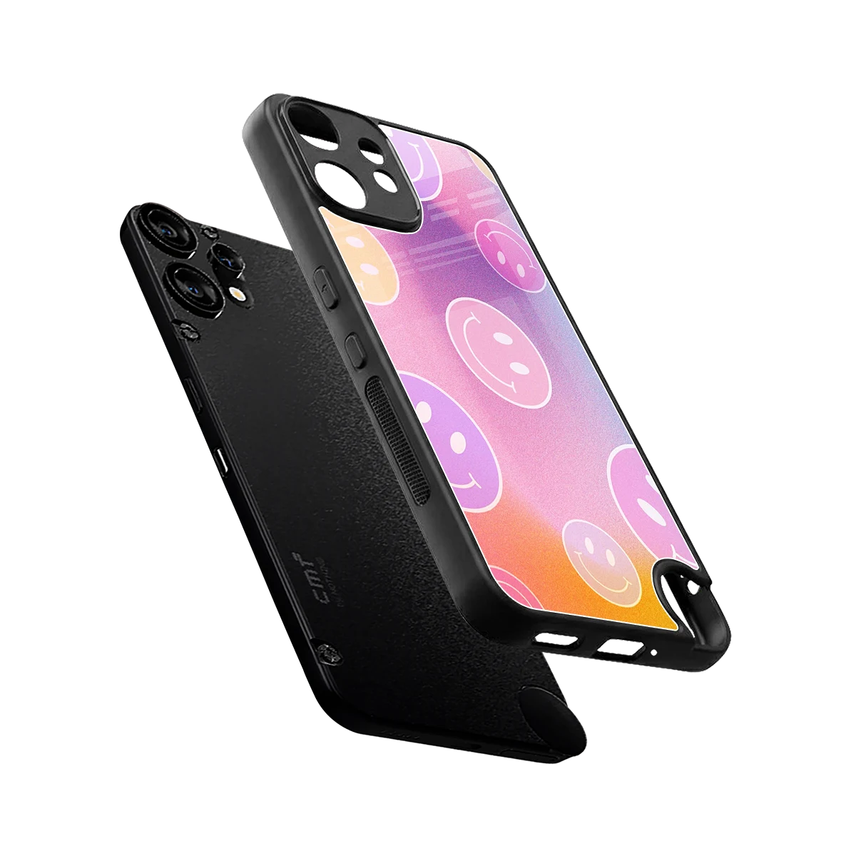 Joyride sleek cmf nothing phone 2 pro cover with tempered glass back and TPU edges