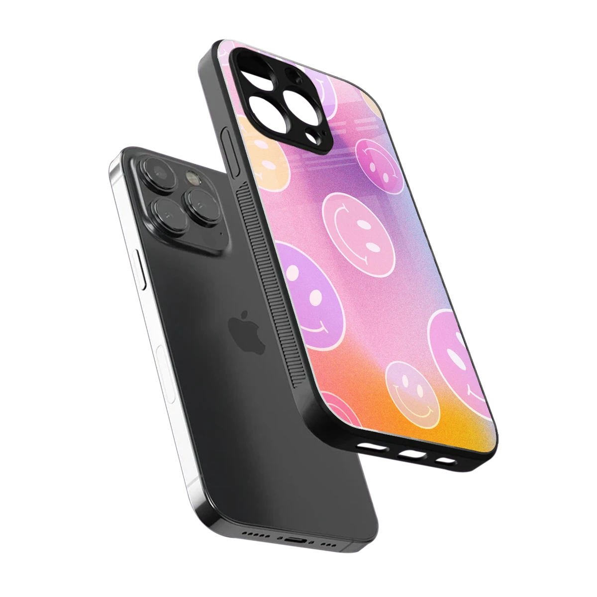 Joyride sleek iphone 13 pro cover with tempered glass back and TPU edges