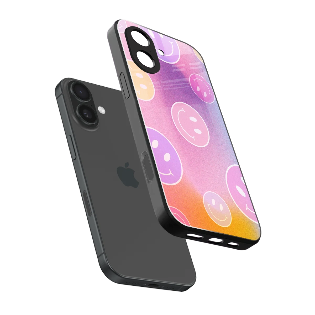 Joyride sleek iphone 17 cover with tempered glass back and TPU edges