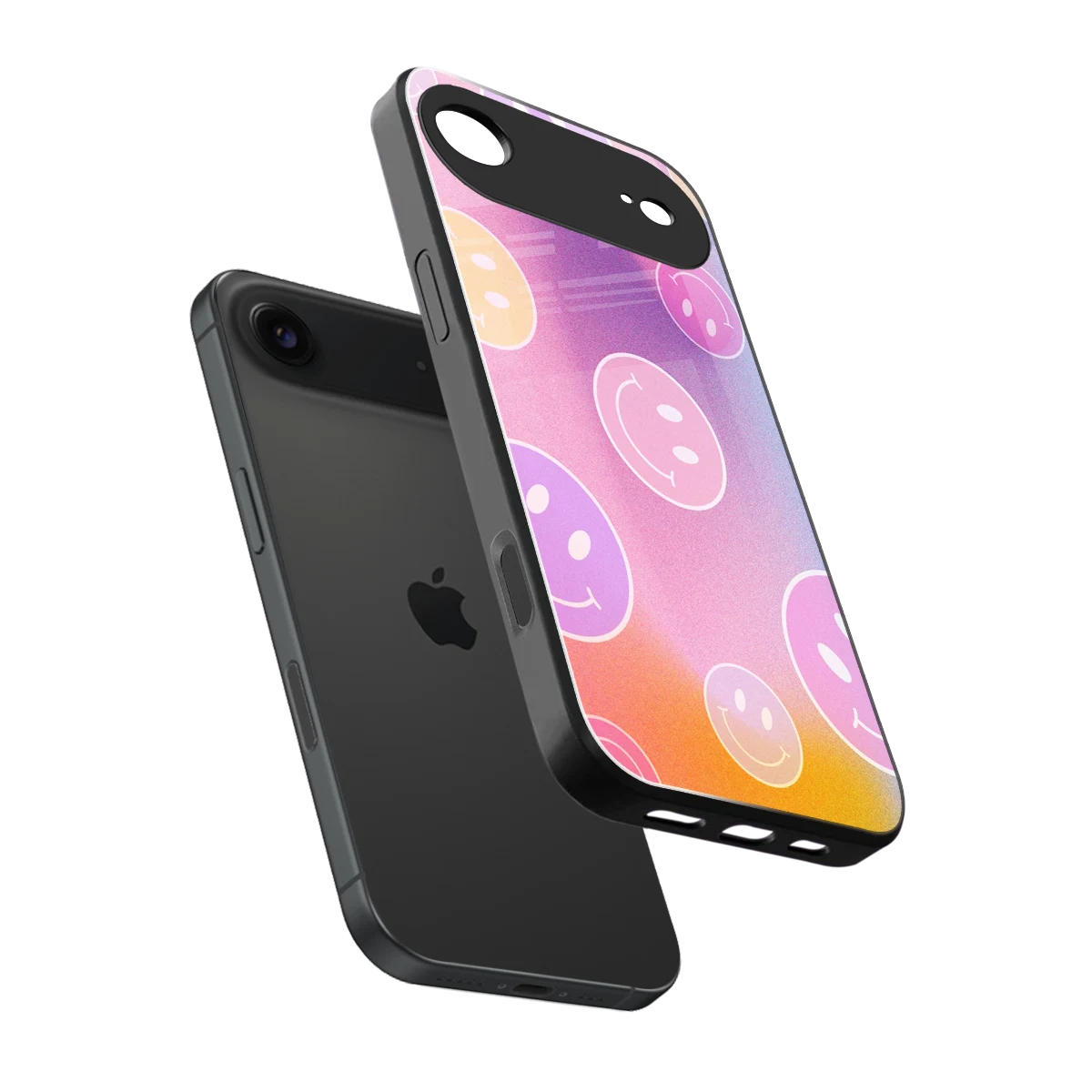 Joyride sleek iphone air cover with tempered glass back and TPU edges