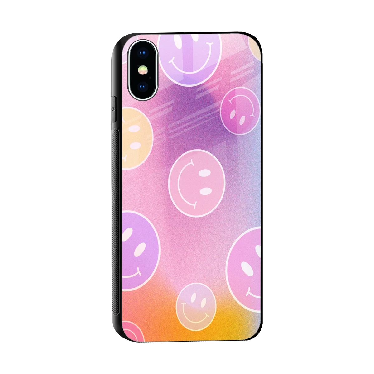 Joyride sleek iphone x cover with tempered glass back and TPU edges