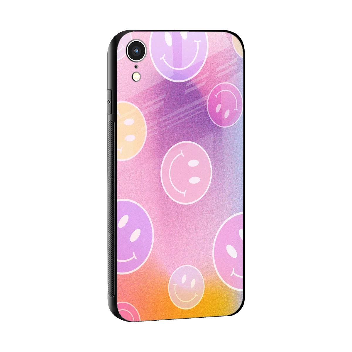 Joyride sleek iphone xr cover with tempered glass back and TPU edges