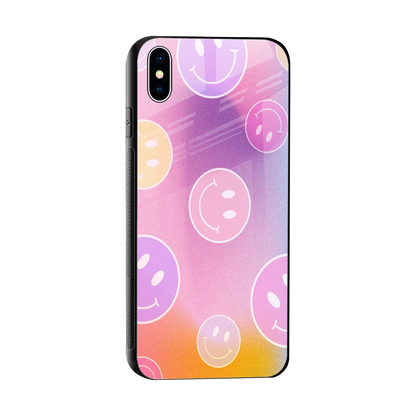 Joyride sleek iphone xs max cover with tempered glass back and TPU edges