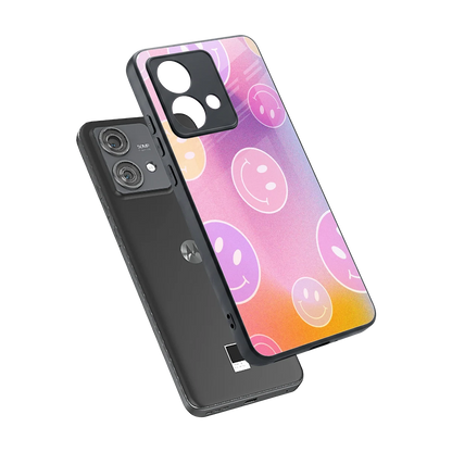 Joyride sleek motorola edge 40 neo 5g cover with tempered glass back and TPU edges