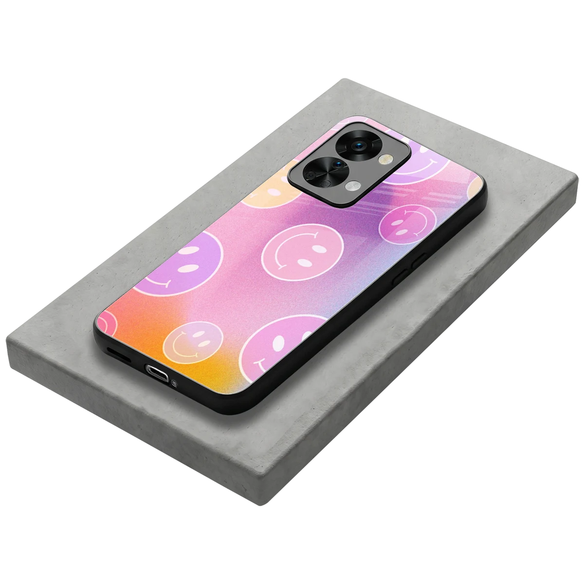Joyride stylish phone case for oneplus nord 2t | glossy glass and slim fit
