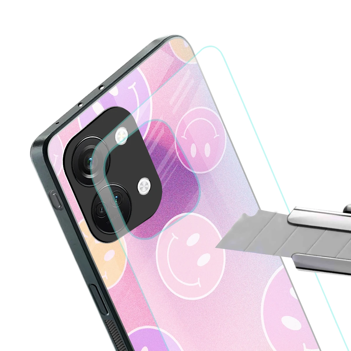 Joyride stylish phone case for oneplus nord 3 | glossy glass and slim fit