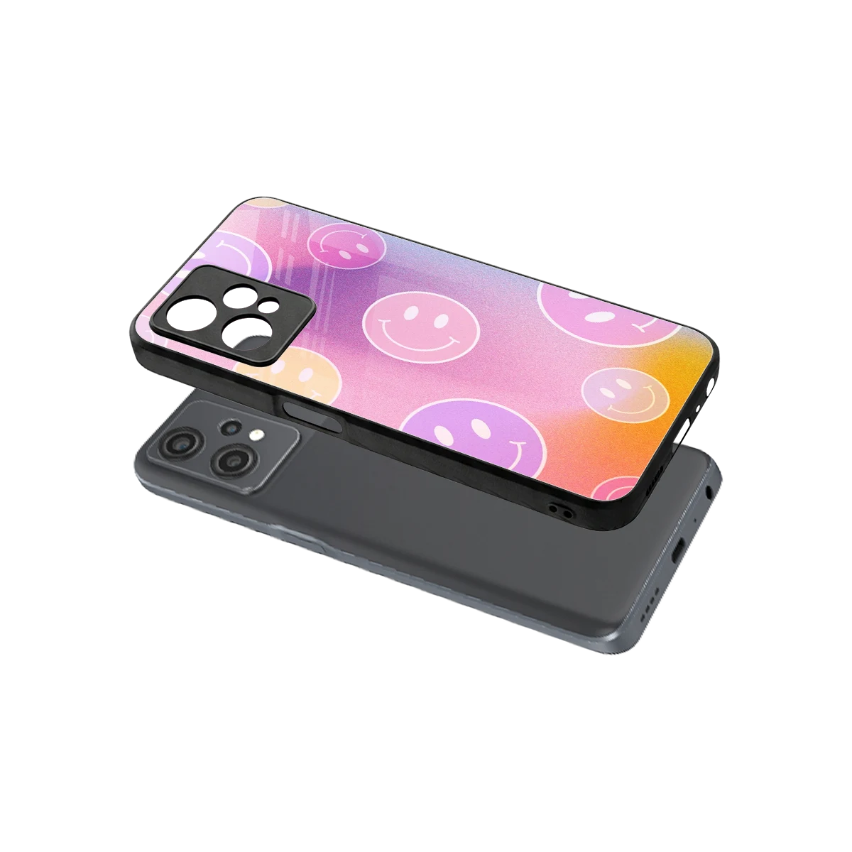 Joyride sleek oneplus nord ce 2 lite cover with tempered glass back and TPU edges