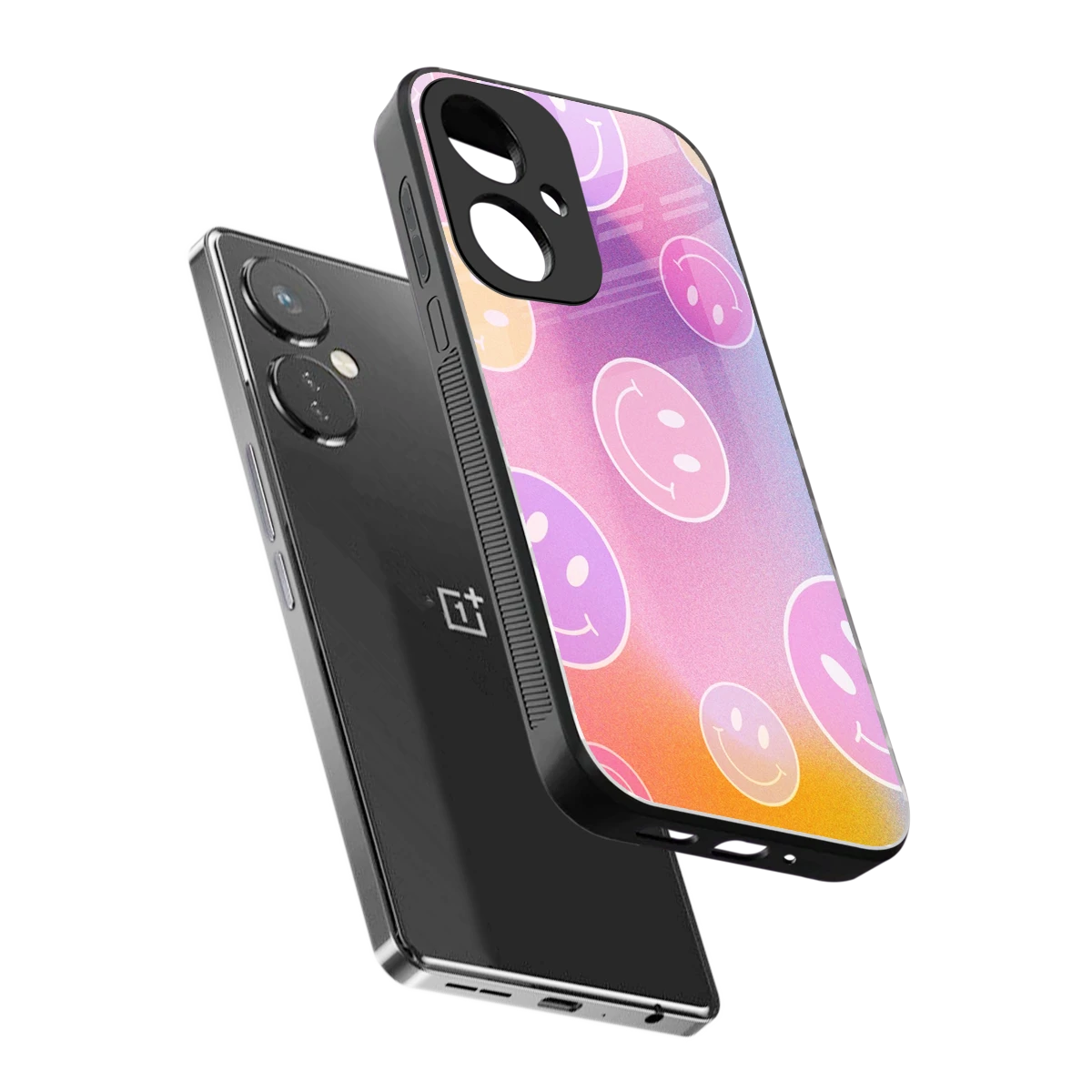 Joyride sleek oneplus nord ce 3 cover with tempered glass back and TPU edges