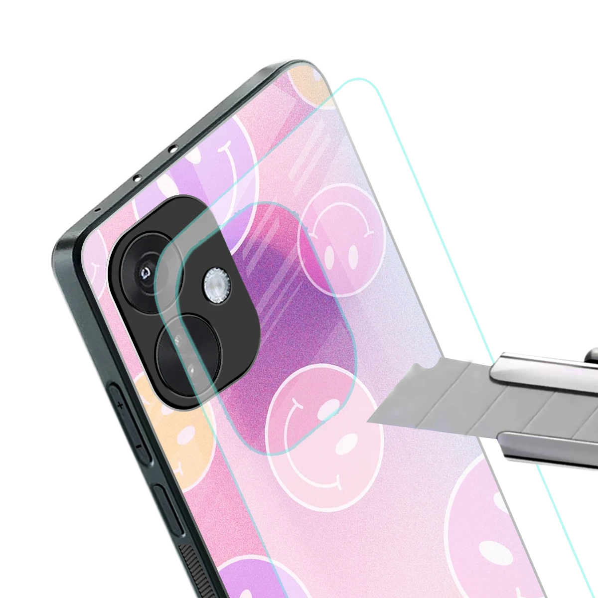 Joyride stylish phone case for oneplus nord ce 3 | glossy glass and slim fit