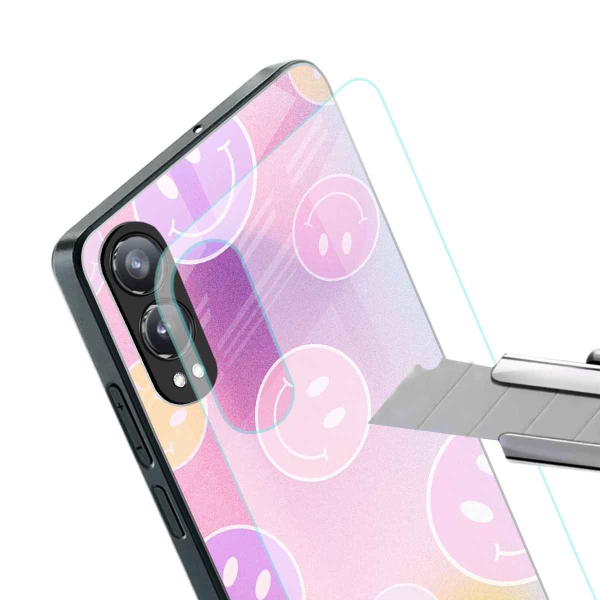 Joyride stylish phone case for oneplus nord ce 4 lite | glossy glass and slim fit