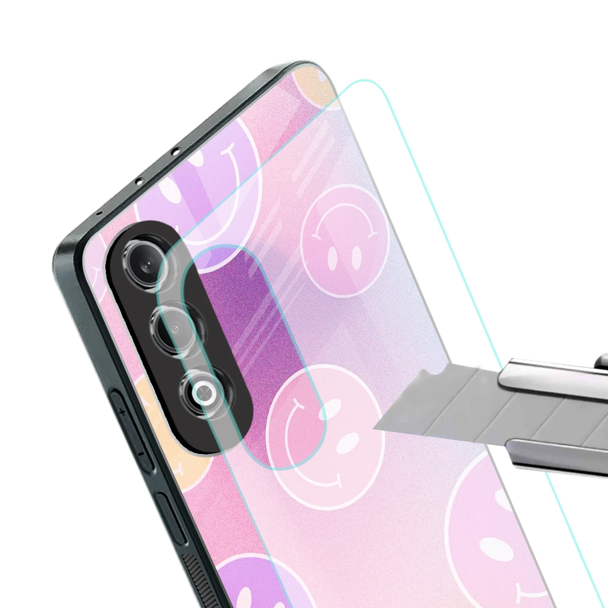 Joyride stylish phone case for oneplus nord ce 4 | glossy glass and slim fit