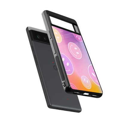 Joyride sleek google pixel 6a cover with tempered glass back and TPU edges