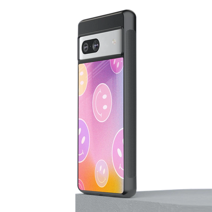 Joyride stylish phone case for google pixel 7a | glossy glass and slim fit