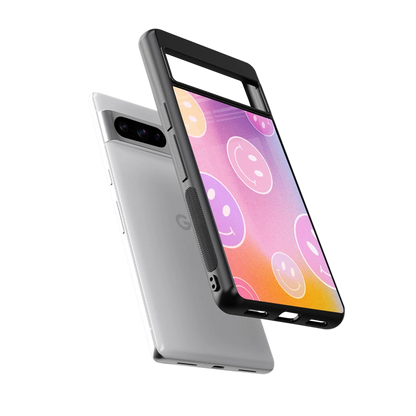 Joyride sleek google pixel 8 pro cover with tempered glass back and TPU edges