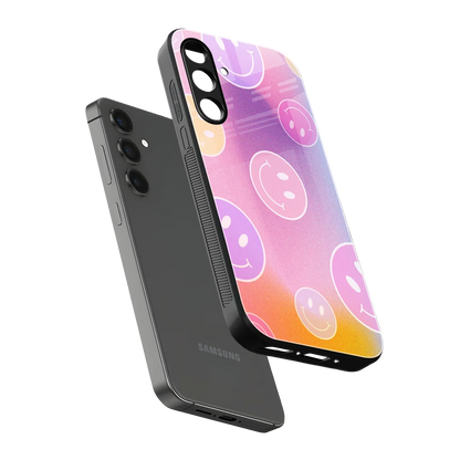 Joyride sleek samsung galaxy m35 5g cover with tempered glass back and TPU edges