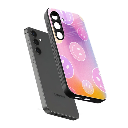 Joyride sleek samsung galaxy s25 cover with tempered glass back and TPU edges