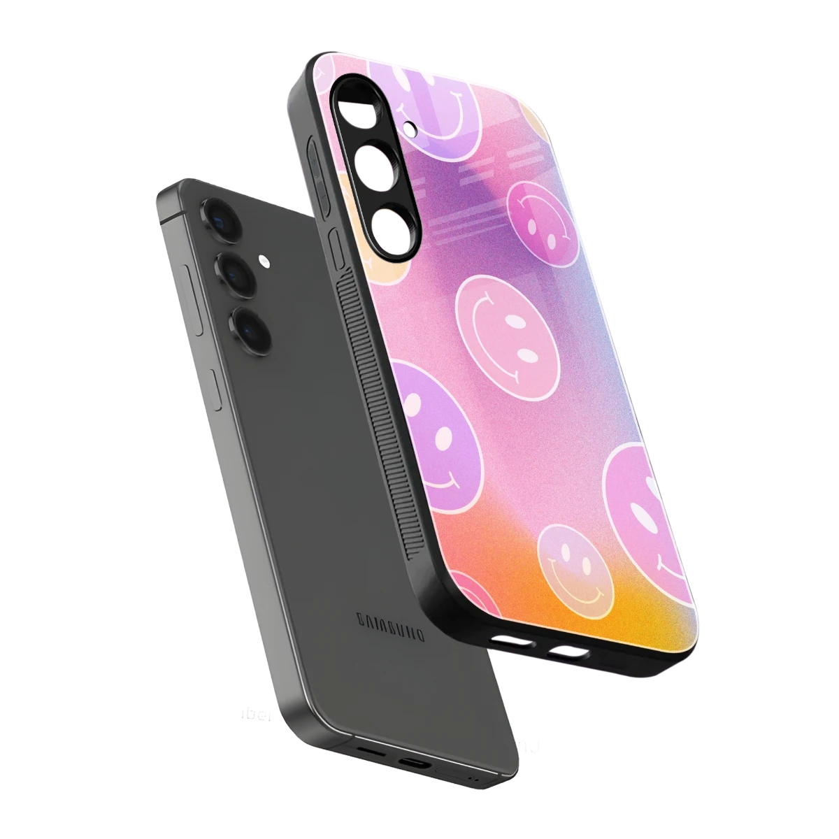 Joyride sleek samsung galaxy s25 plus cover with tempered glass back and TPU edges