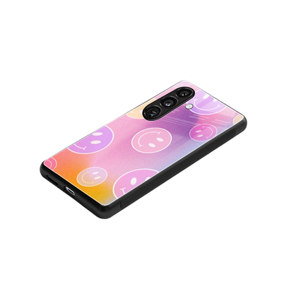 Joyride stylish phone case for samsung galaxy s25 | glossy glass and slim fit