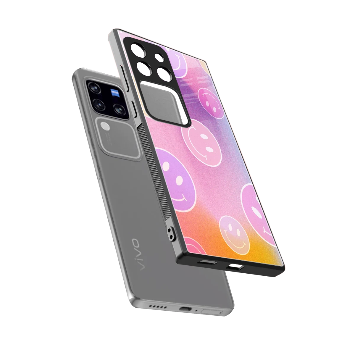 Joyride sleekvivo v30 pro cover with tempered glass back and TPU edges