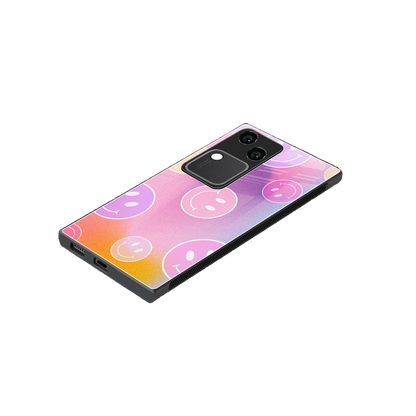 Joyride stylish phone case for vivo v30 | glossy glass and slim fit
