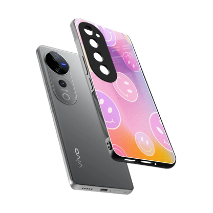 Joyride sleek vivo v40 pro cover with tempered glass back and TPU edges