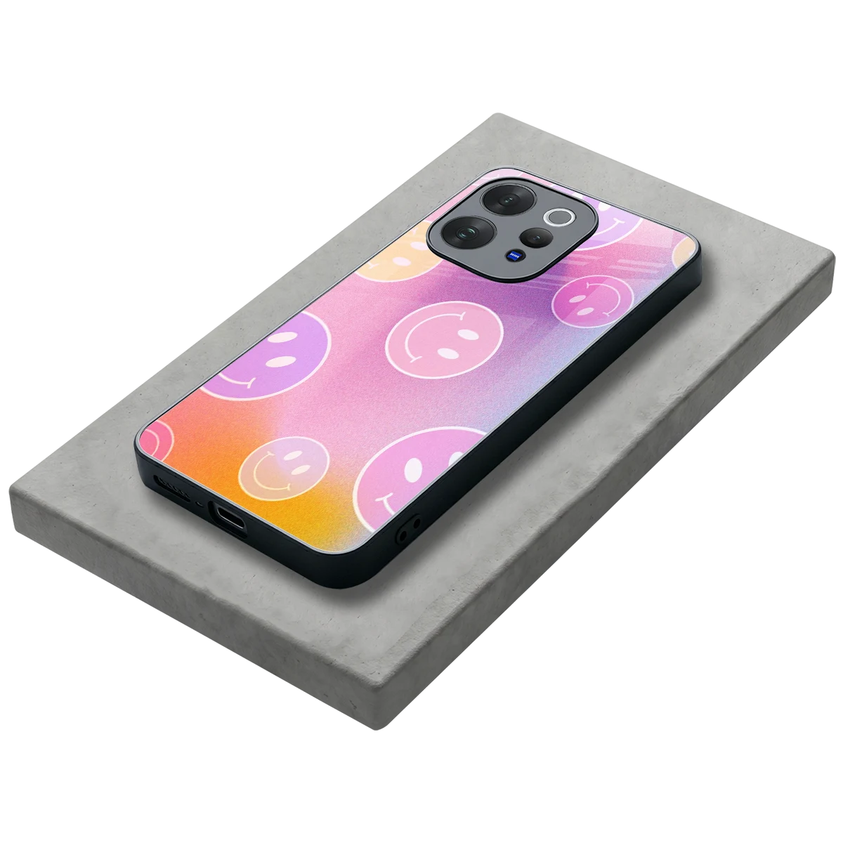 Joyride stylish phone case for vivo v70 | glossy glass and slim fit