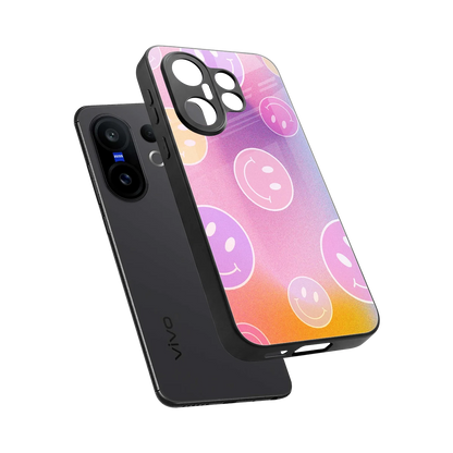 Joyride sleek vivo x200 fe cover with tempered glass back and TPU edges